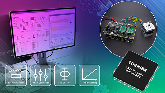 MCU Motor Studio 3.0提供新的位置估计控制技术以简化电机的磁场定向控制