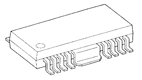 东芝 TBD62064AFG DMOS transistor array产品 HSOP16 封装图片