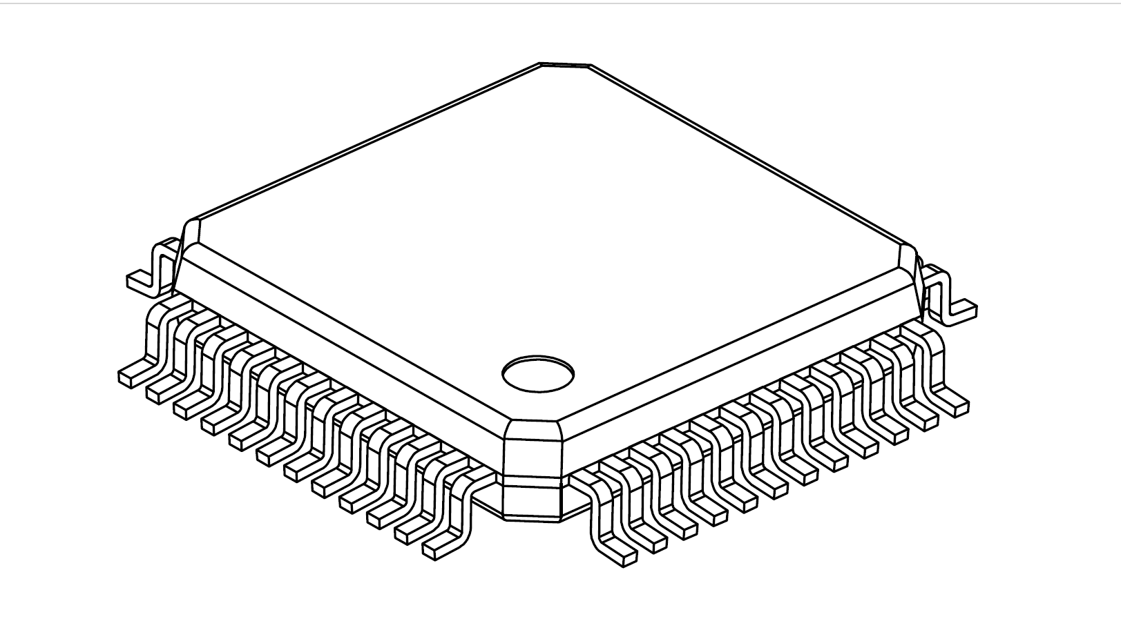东芝 TB9M003FG Pre-driver for automobile产品 P-HTQFP48-0707-0.50-001 封装图片