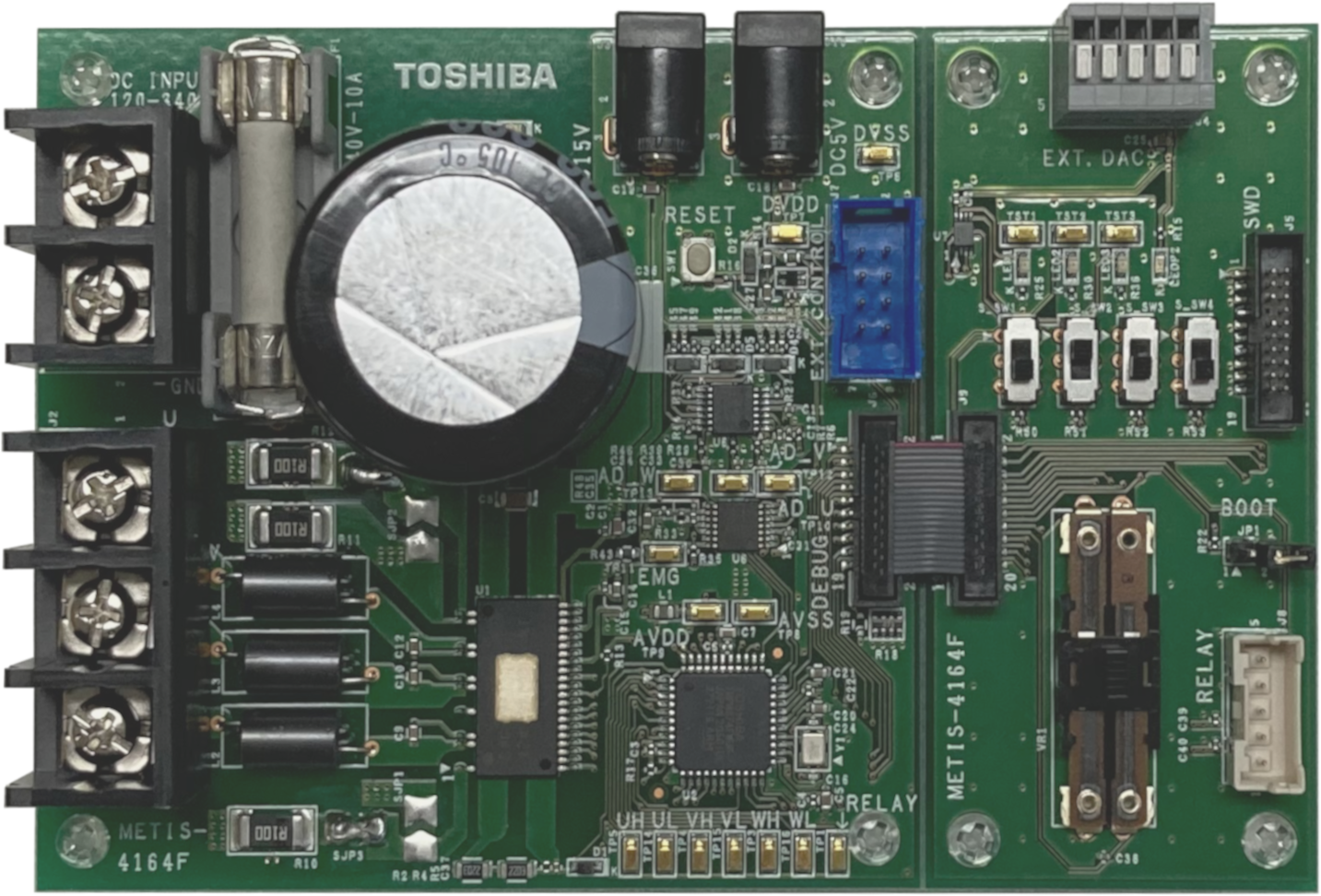 使用TPD4164F的DC 300V输入BLDC电机无感控制电路
