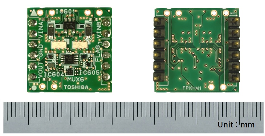 多路复用器电路PCB照片示例